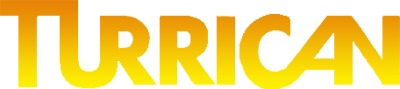 Turrican logo for Amiga